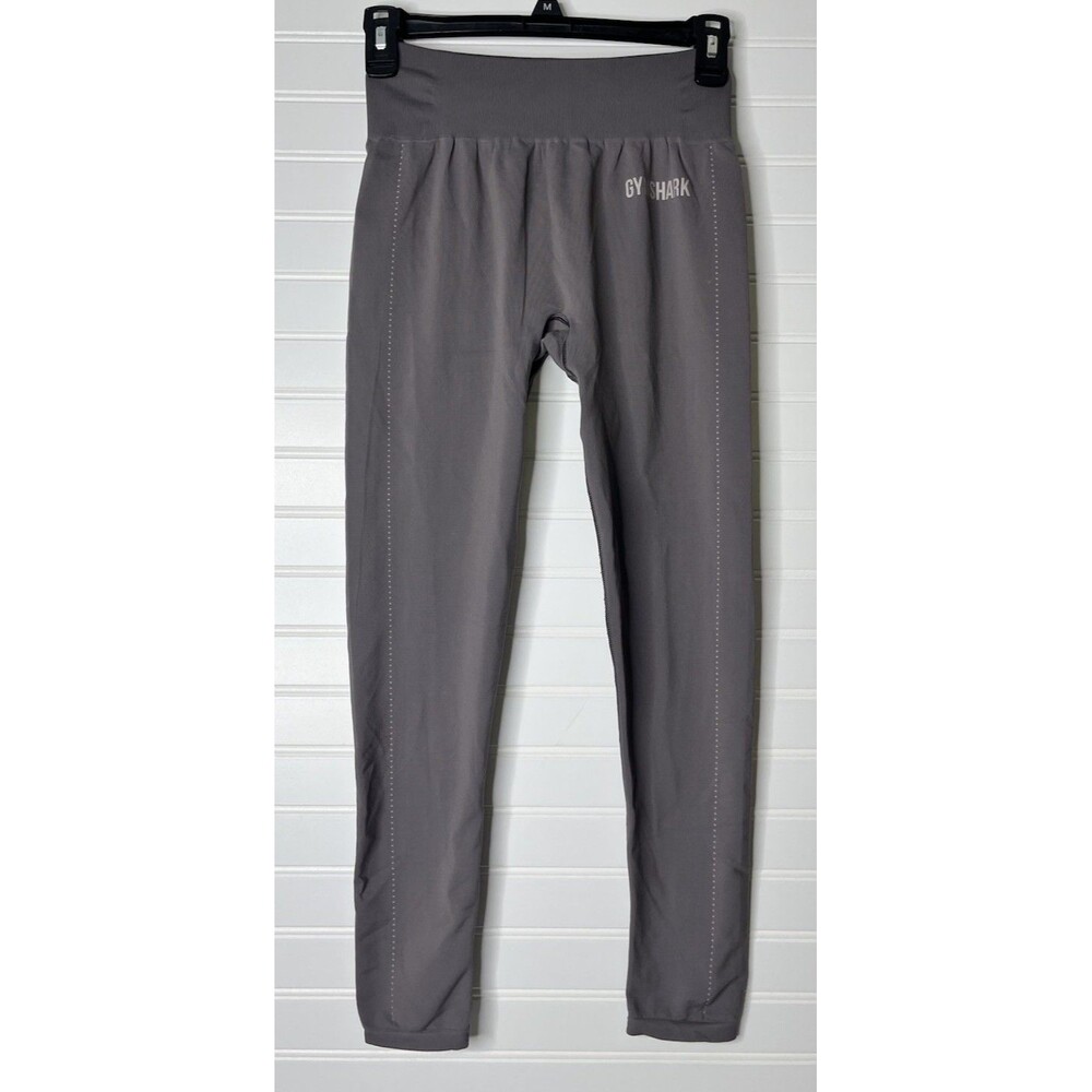 Gymshark Gray Vital Seamless High Waist Leggings Size Medium Workout Sports Gym
